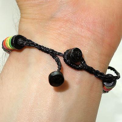 Neon Surfer Wristband Cuff Friendship Charm Bracelet Bangle Ladies Girls Jewelry