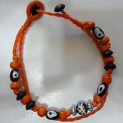 Orange Bracelet Wristband Bangle Men Women Girl Boy Kid Child Sun Surf Jewellery Orange Bracelet Wristband Bangle Men Women Girl Boy Kid Child Sun Surf Jewellery