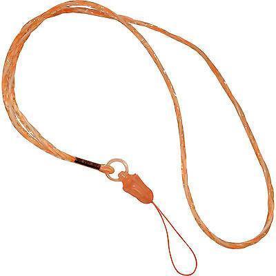 Orange Mobile Cell Phone Neck Strap Lanyard ID Card Key Chain USB Stick Holder Orange Mobile Cell Phone Neck Strap Lanyard ID Card Key Chain USB Stick Holder