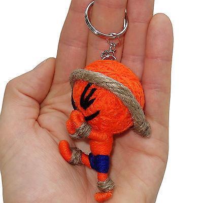Orange Thai Boxing String Voodoo Doll Boxer Keyring Keychain Key Ring Chain Fob Orange Thai Boxing String Voodoo Doll Boxer Keyring Keychain Key Ring Chain Fob