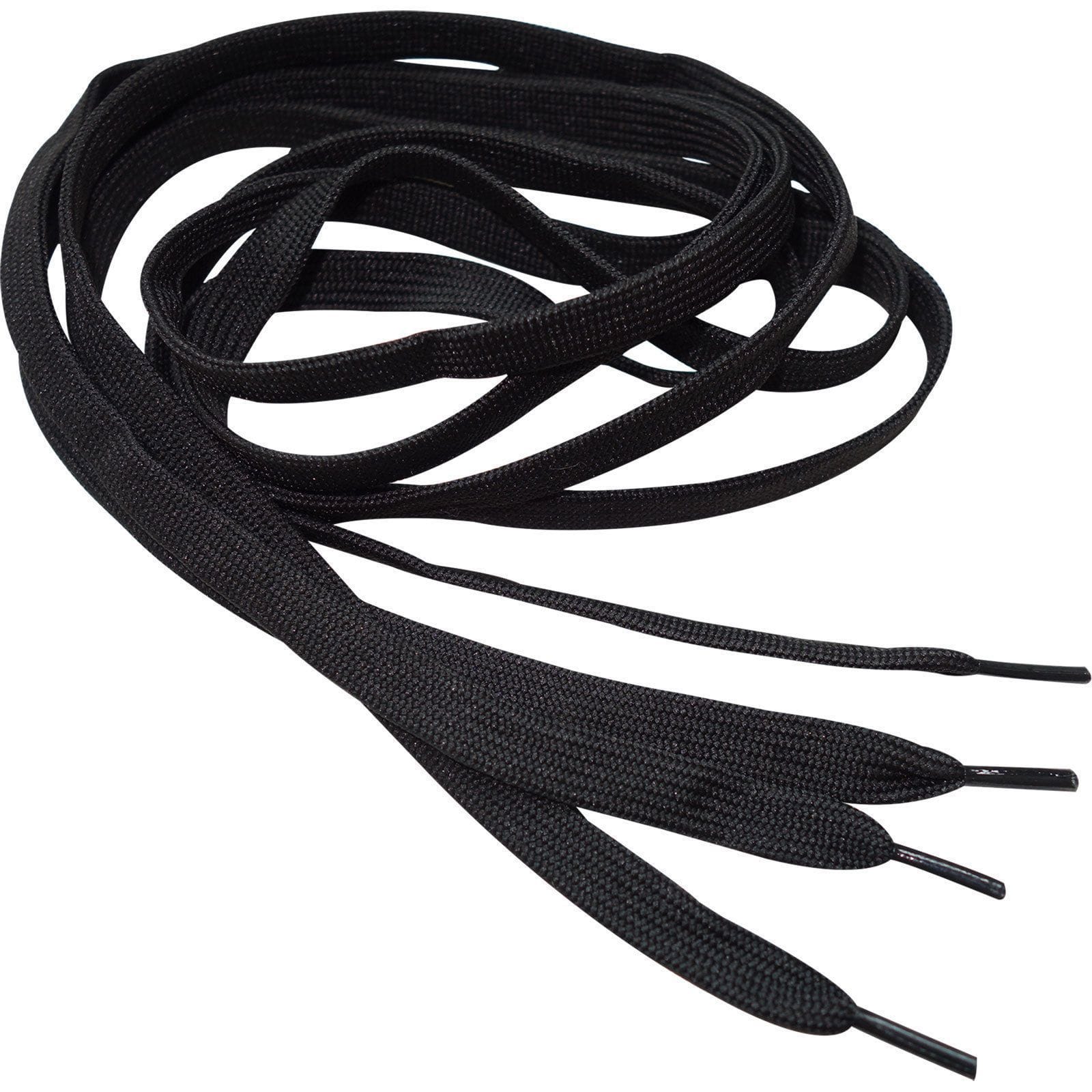 Plain Black Shoe Laces for Boys Girls Mens Womens Childrens Kids Trainers Shoes