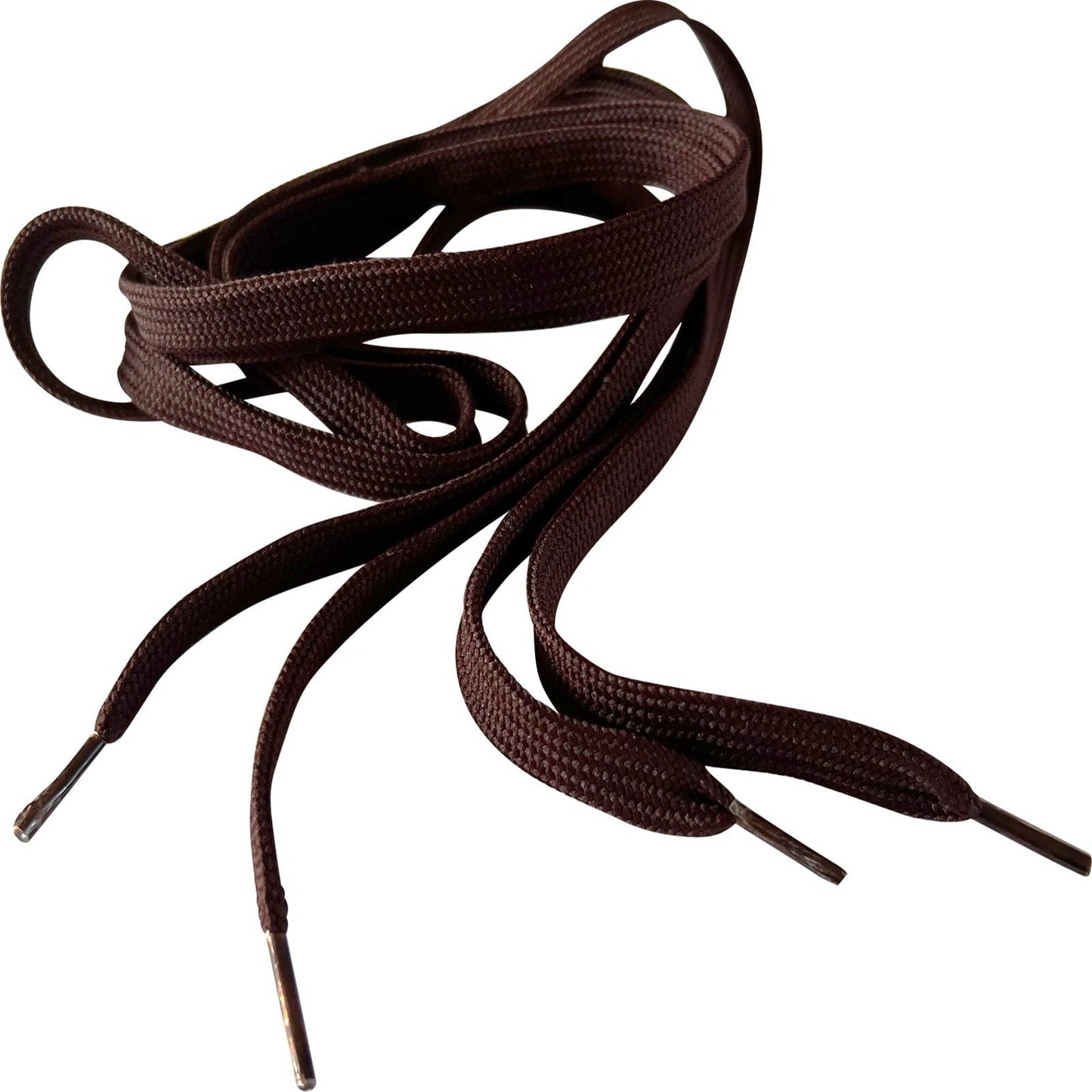 Pair of Plain Brown Shoe Laces for Mens Womens Childrens Kids Boys Girls Trainer