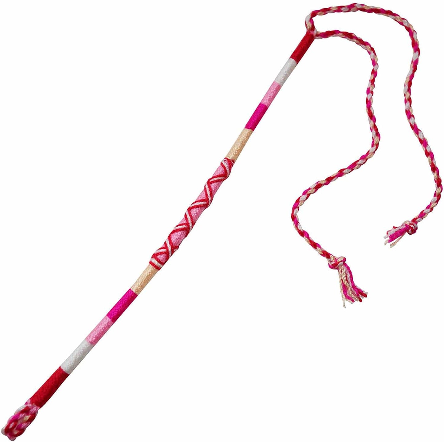 Pink Cotton Friendship Charm Bracelet Wristband Cuff Bangle Womens Ladies Girls