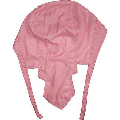 Plain Pink Bandana Biker Durag Summer Beach Sun Travel Gardening Gypsy Hat Cap Plain Pink Bandana Biker Durag Summer Beach Sun Travel Gardening Gypsy Hat Cap