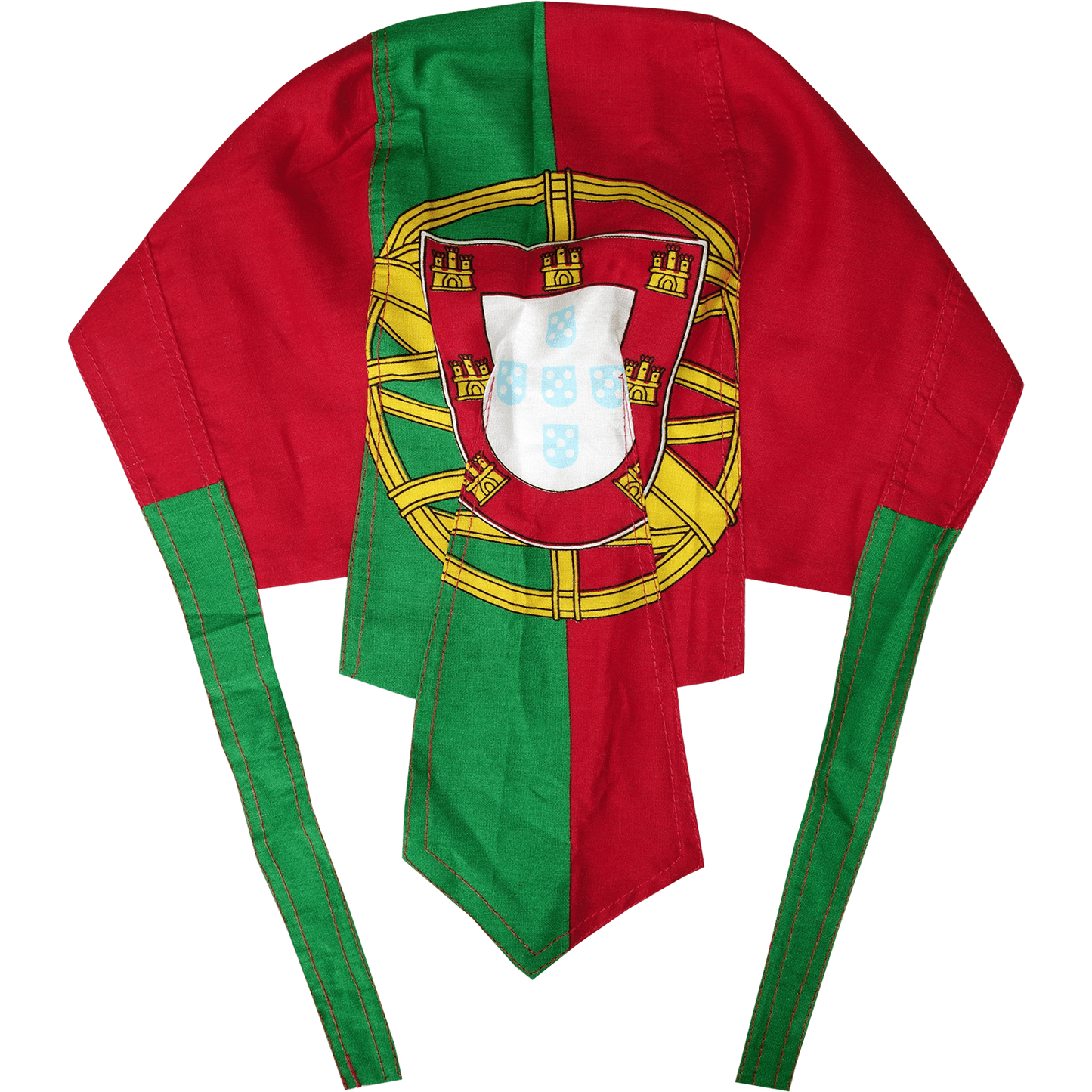 Portugal Flag Bandana Durag Biker Motorcycle Motorbike Chef Hat Cap Head Scarf