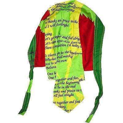 Bob Marley Rasta Cannabis Leaf Zandana Skull Cap Hat Hippie Hippy Biker Bandana