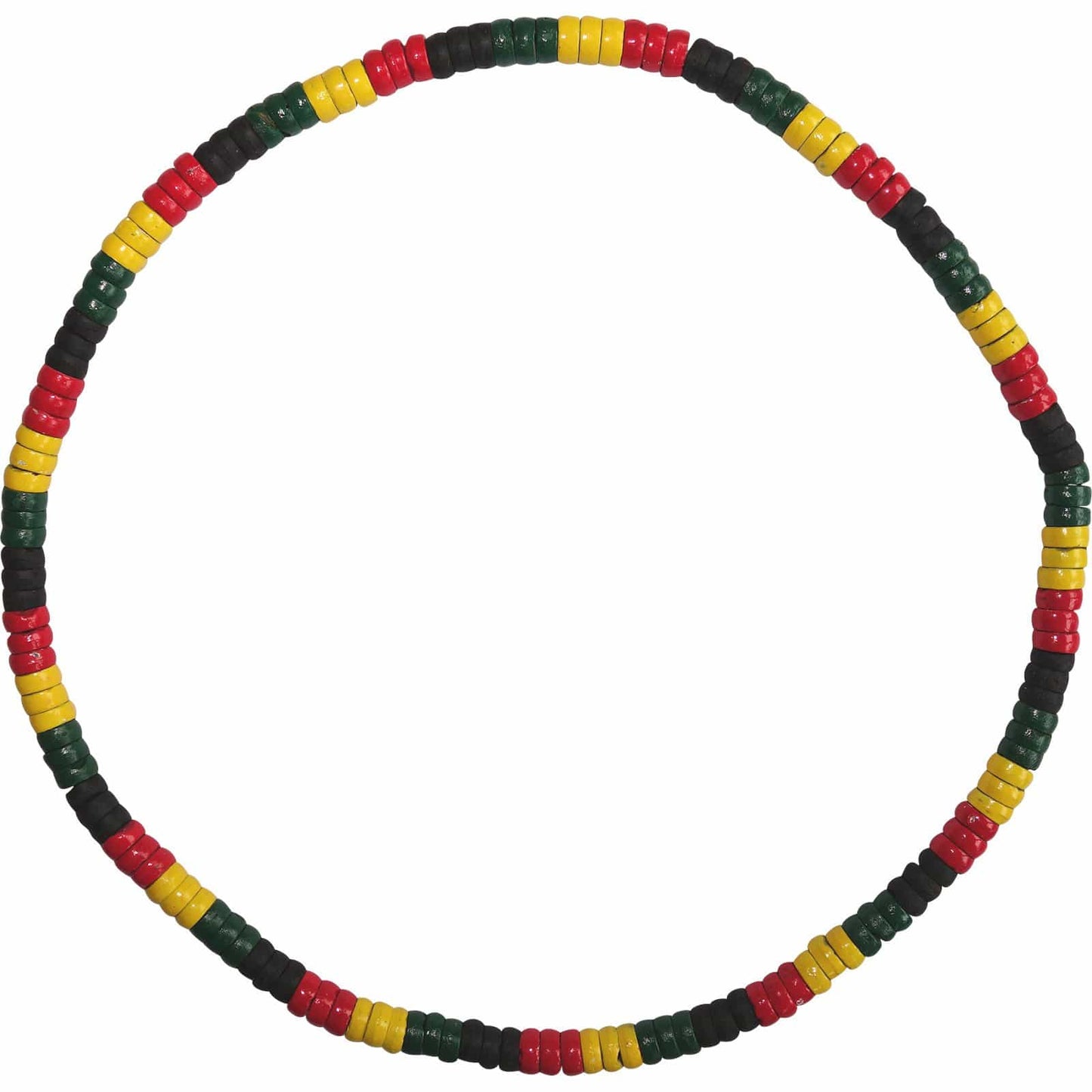 Rasta Reggae Wood Bead Necklace Chain Mens Womens Ladies Girls Boys Jewellery