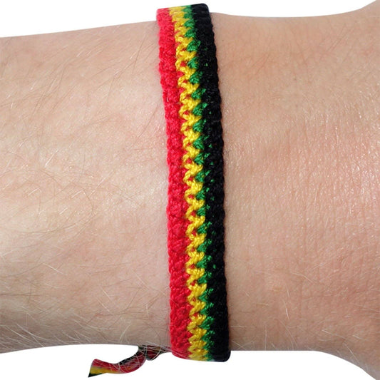 Rasta Wristband Reggae Bracelet Bangle Mens Womens Boys Girls Kids Childrens