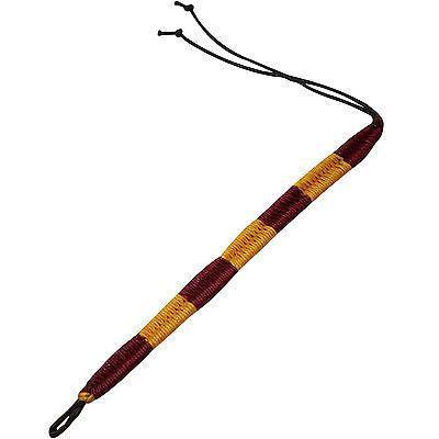 Red Yellow Bendy Hemp Waxed Cotton Plaited Woven Wristband Bracelet Surf Jewelry