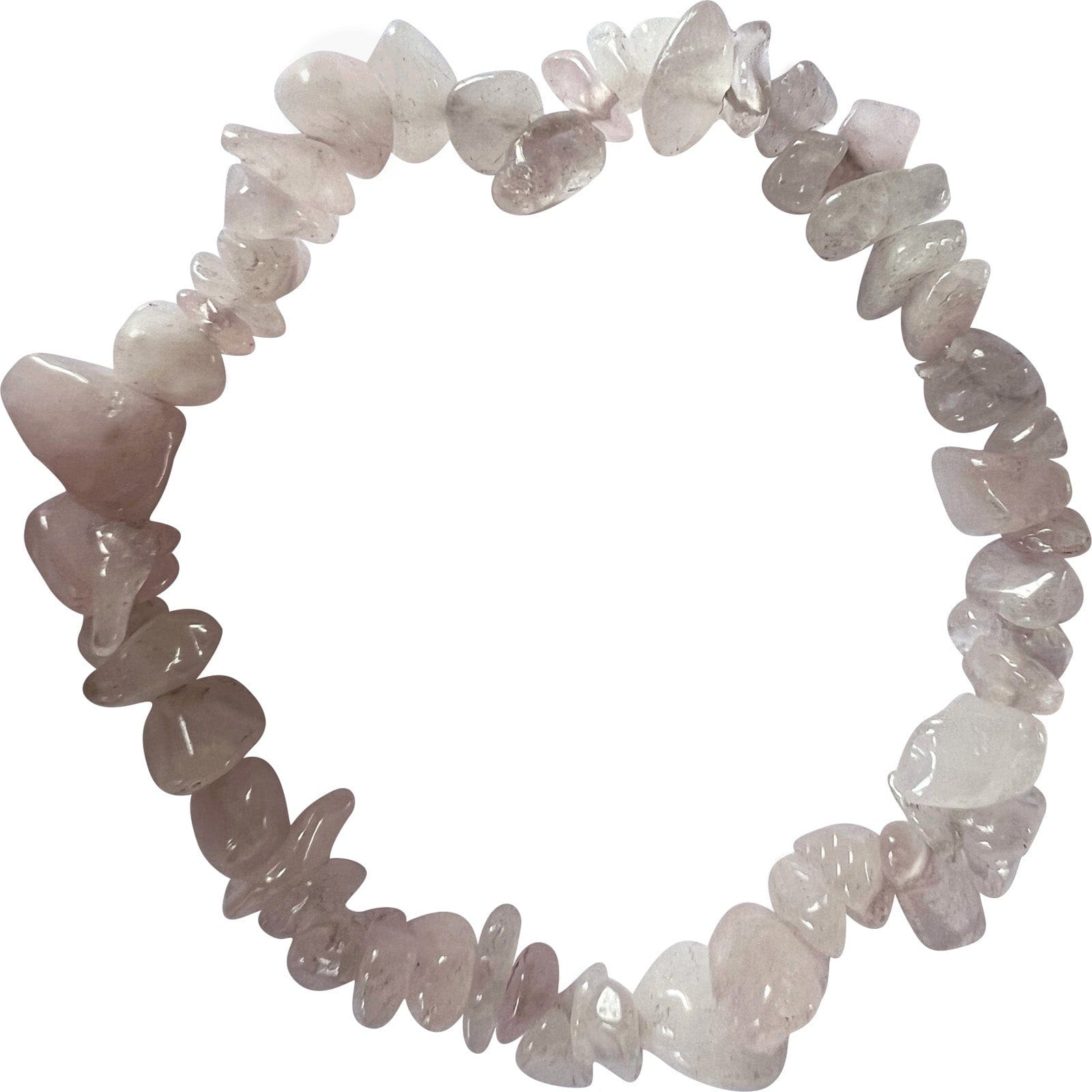 Rose Quartz Crystal Bracelet Wristband Womens Girls Natural Gemstone Jewellery