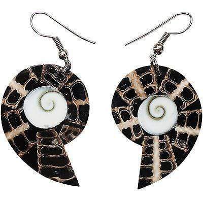 Shiva Eye Shell Dangle Drop Hook Earrings Womens Ladies Girls Fashion Jewellery Shiva Eye Shell Dangle Drop Hook Earrings Womens Ladies Girls Fashion Jewellery
