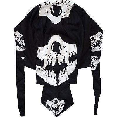 Skull Jaw Zandana Bandana Motorcycle Motorbike Biker Pirate Do Rag Sun Hat Cap Skull Jaw Zandana Bandana Motorcycle Motorbike Biker Pirate Do Rag Sun Hat Cap