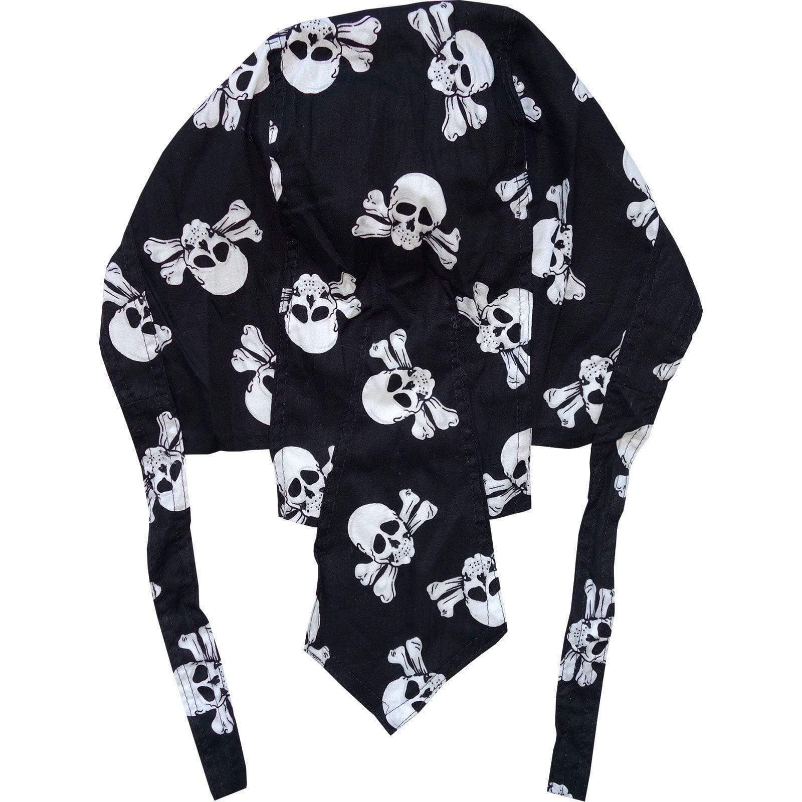 Skull Zandana Bandana Motorcycle Motorbike Biker Doo Rag Sun Hat Cap Pirate Toy