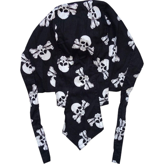 Skull Zandana Bandana Motorcycle Motorbike Biker Doo Rag Sun Hat Cap Pirate Toy