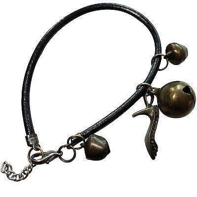 Stiletto Shoes Bells Wristband Friendship Charm Cuff Bracelet Bangle Jewellery