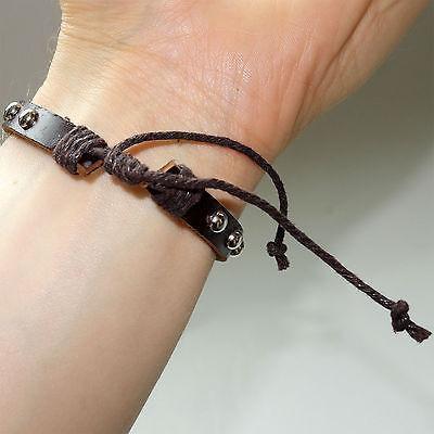 Stud Bracelet Wristband Cuff Bangle Mens Womens Boys Fashion Punk Rock Jewellery