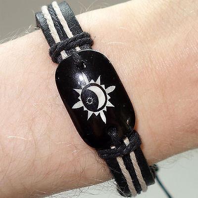 Sun Moon Bracelet Wristband Bangle Mens Womens Boys Girls Surfer Tribal Jewelry Sun Moon Bracelet Wristband Bangle Mens Womens Boys Girls Surfer Tribal Jewelry