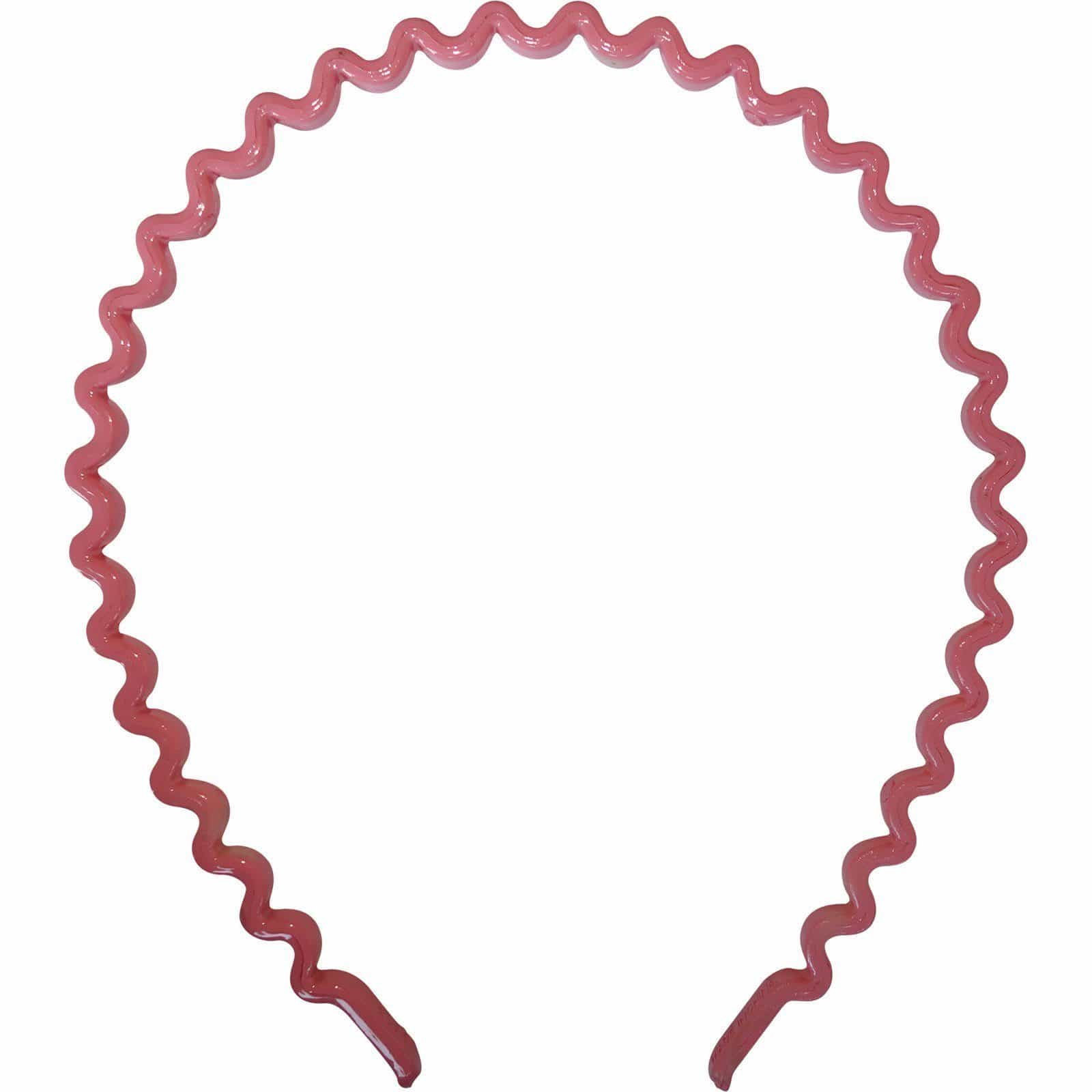 Thin Slim Plain Pink Headband Hairband Sports Alice Band Exercise Running Gym