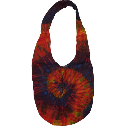 Tie Dye Bag Purse Red Orange Blue Ladies Womens Girls Mens Boys Kids Childrens