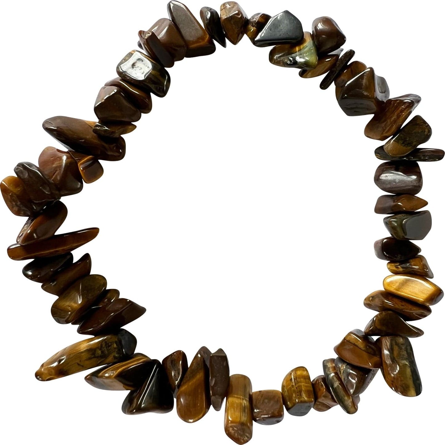 Tigers Eye Crystal Bracelet Wristband Womens Girl Mens Quartz Gemstone Jewellery