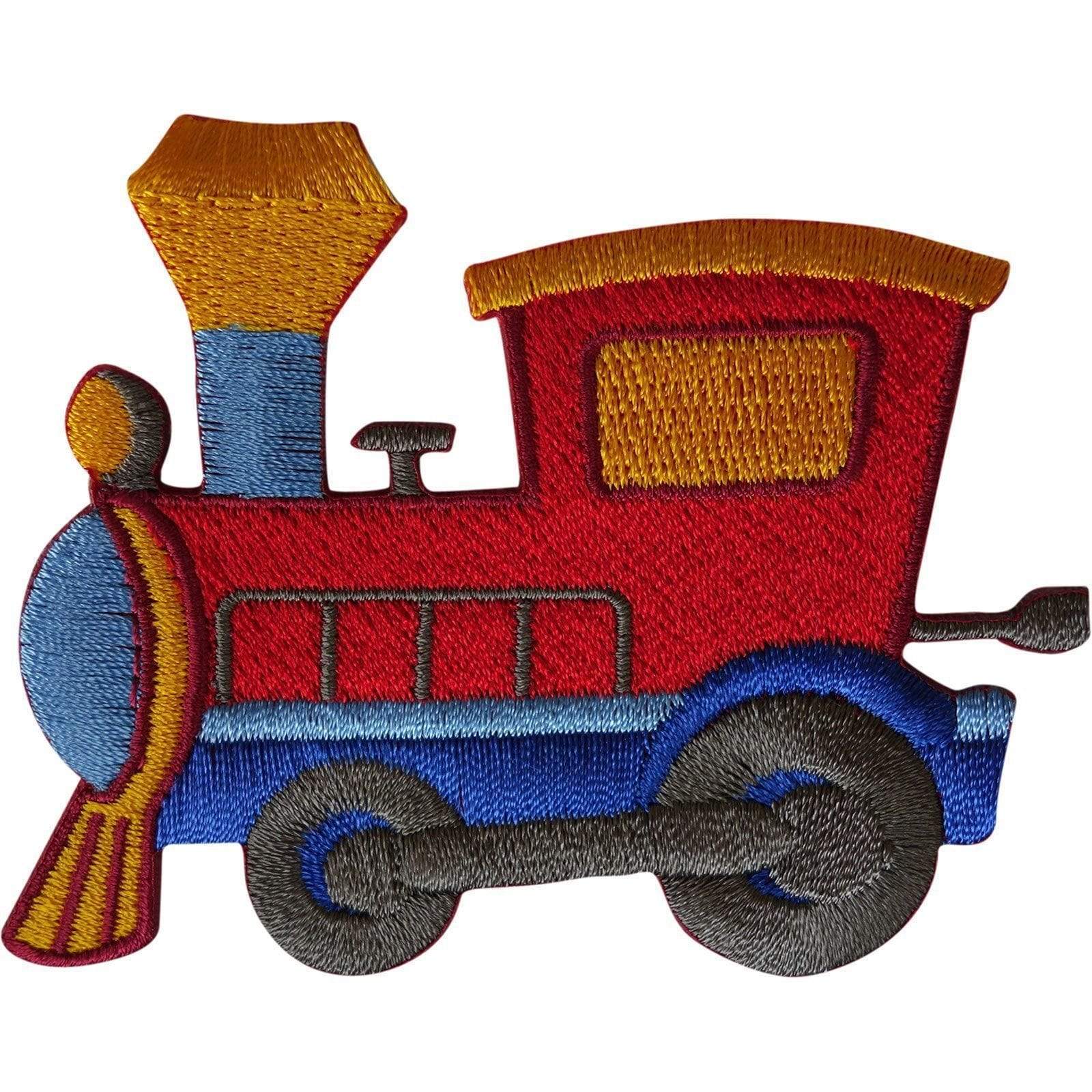 Train Patch Iron Sew On Shirt Jeans Jacket Embroidered Badge Embroider