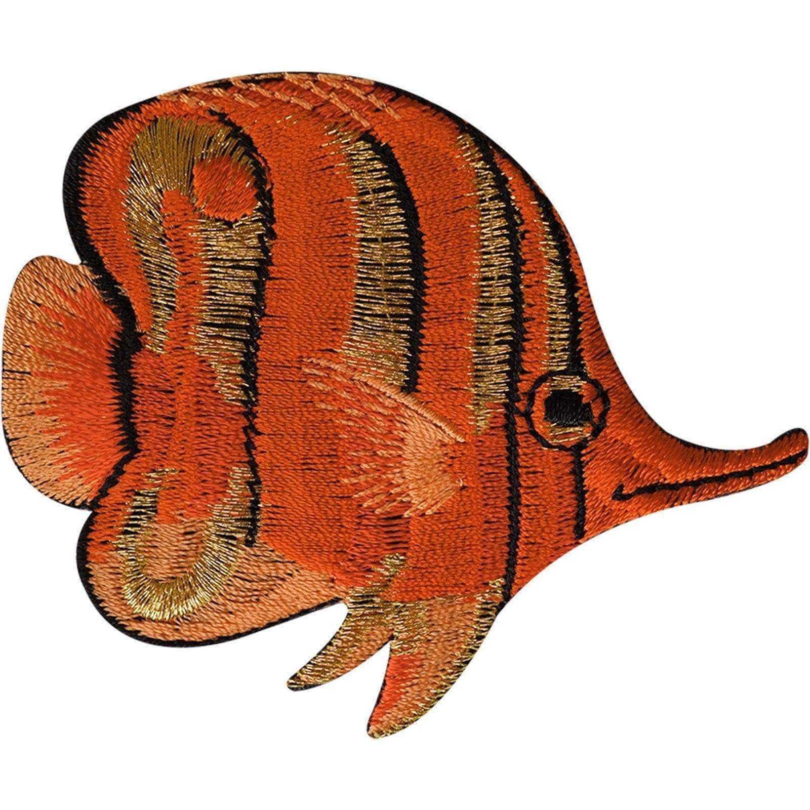 Tropical Fish Patch Iron Sew On Clothes Embroidered Badge Embroidery Applique