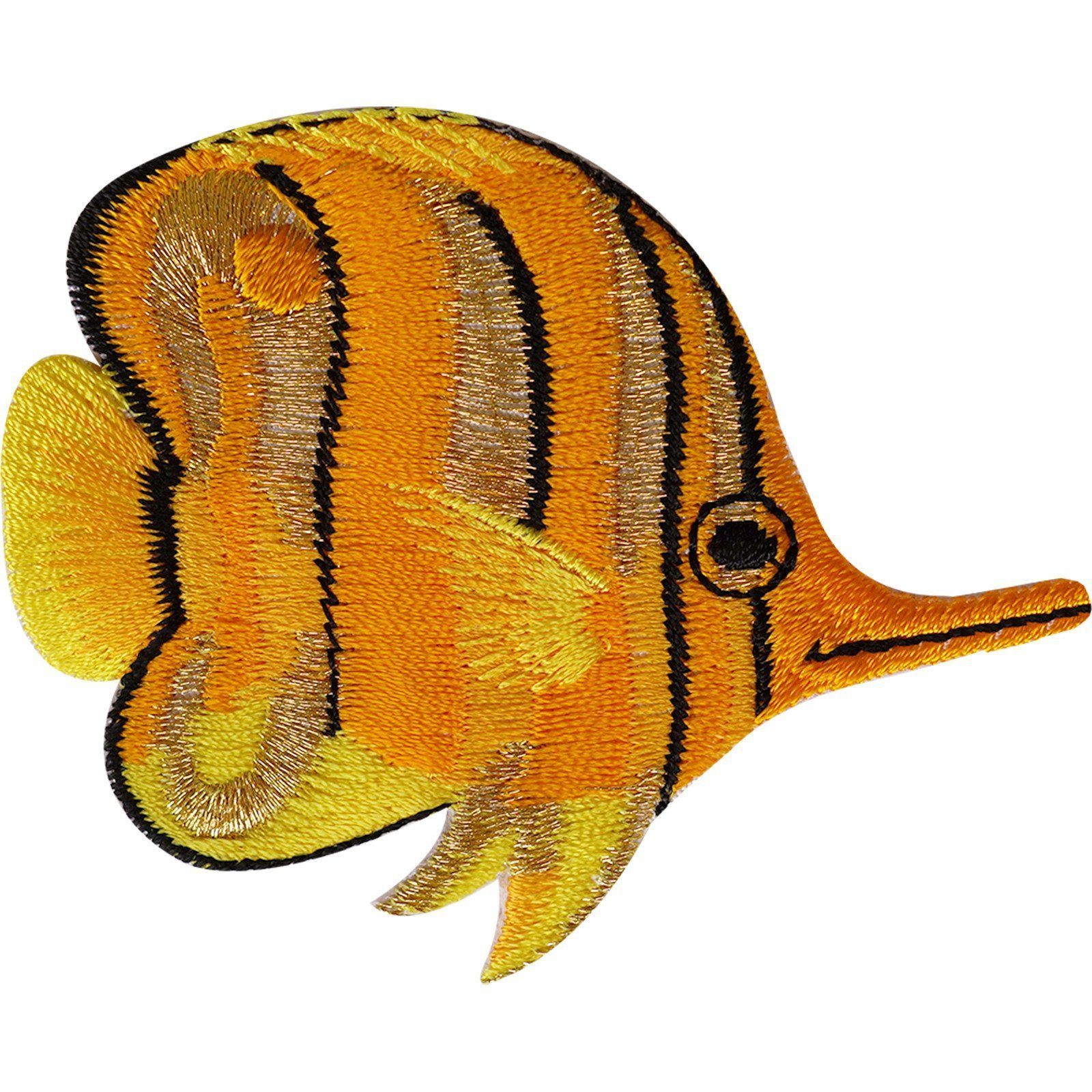 Tropical Fish Patch Iron Sew On Jeans T Shirt Jacket Clothes Embroider