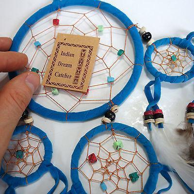 Turquoise Indian Dreamcatcher Boys Girls Bedroom Decoration Small Dream Catcher