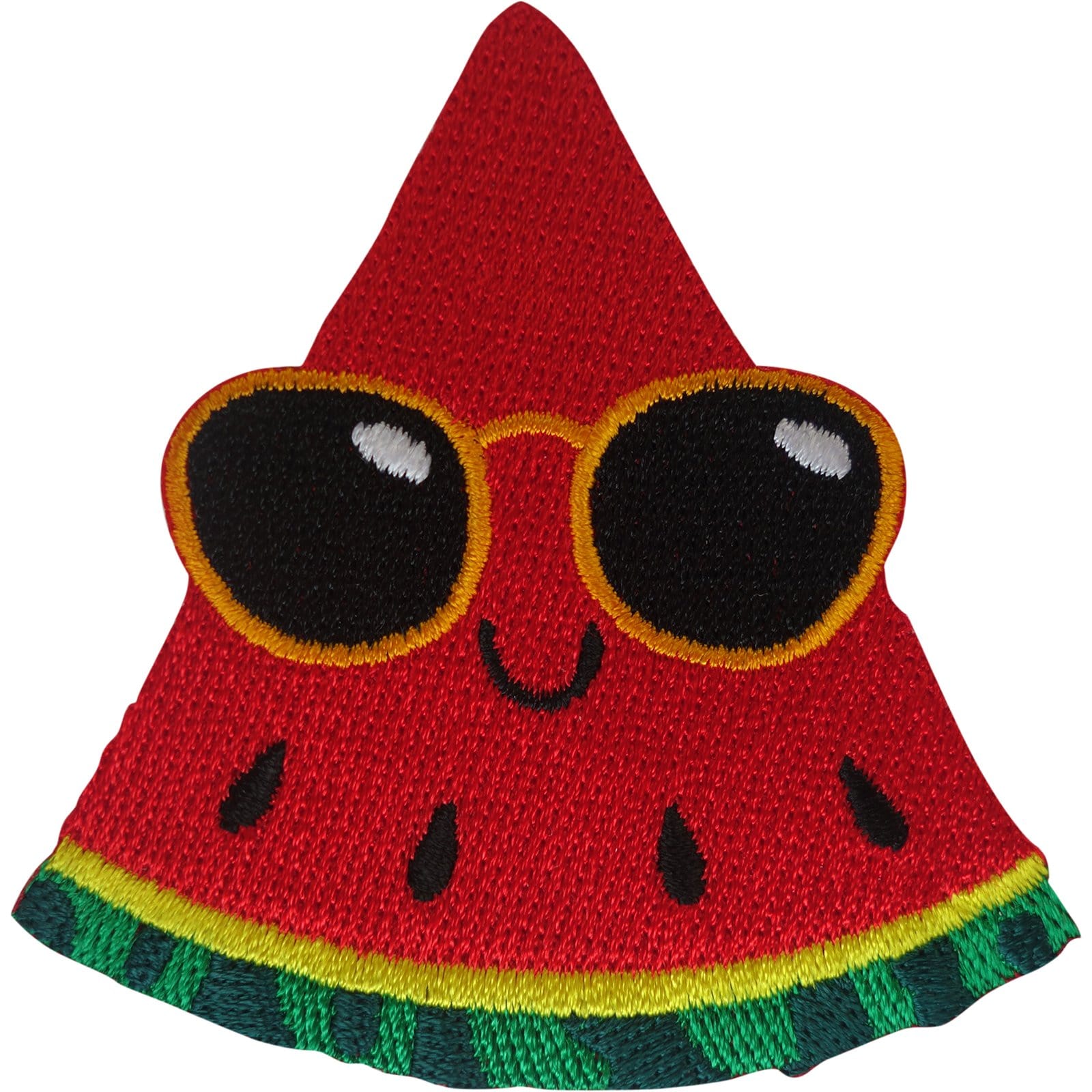 Watermelon Sunglasses Patch Iron Sew On Clothes Jeans T Shirt Embroidered Badge