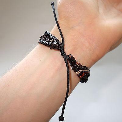 Wax Cotton Urban Tribal Surfer Bracelet Wristband Bangle Mens Ladies Boys Girls Wax Cotton Urban Tribal Surfer Bracelet Wristband Bangle Mens Ladies Boys Girls