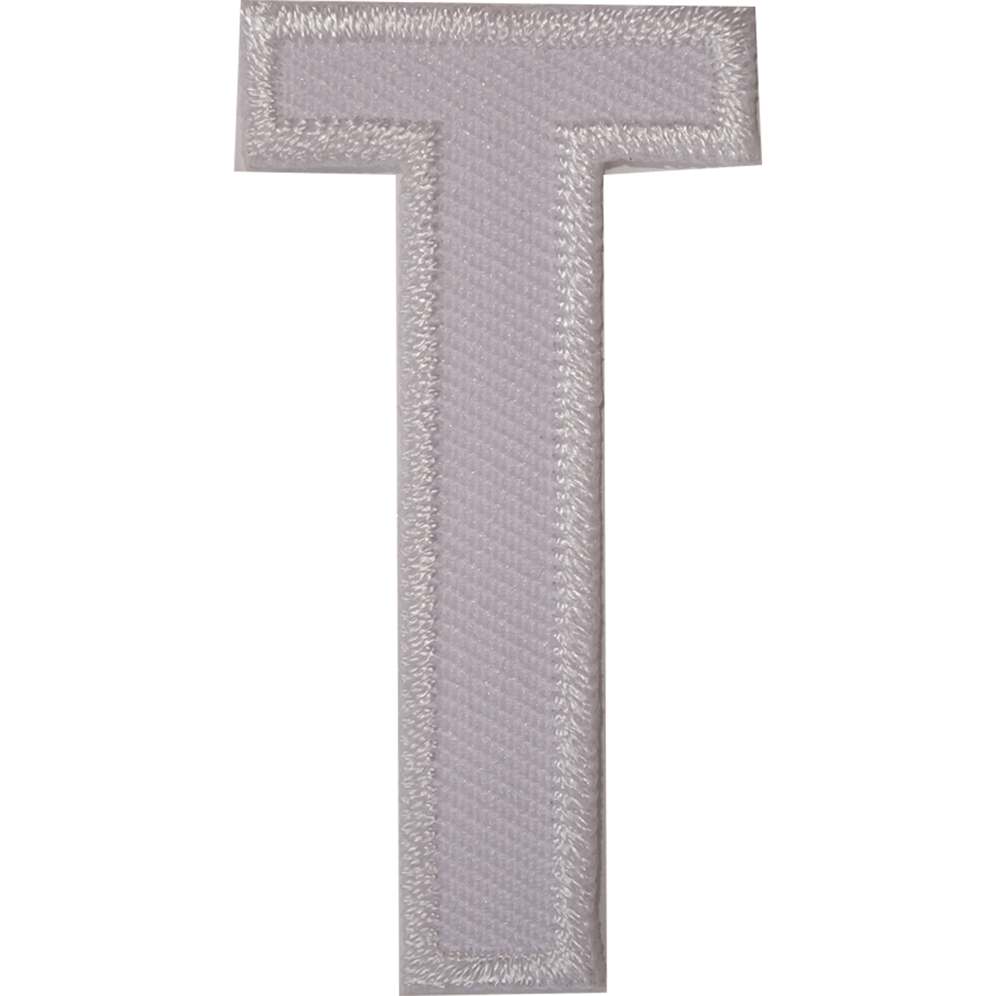Letter T White Letter Number Iron Sew On Patches Badges Name Letters Numbers Badge Patch