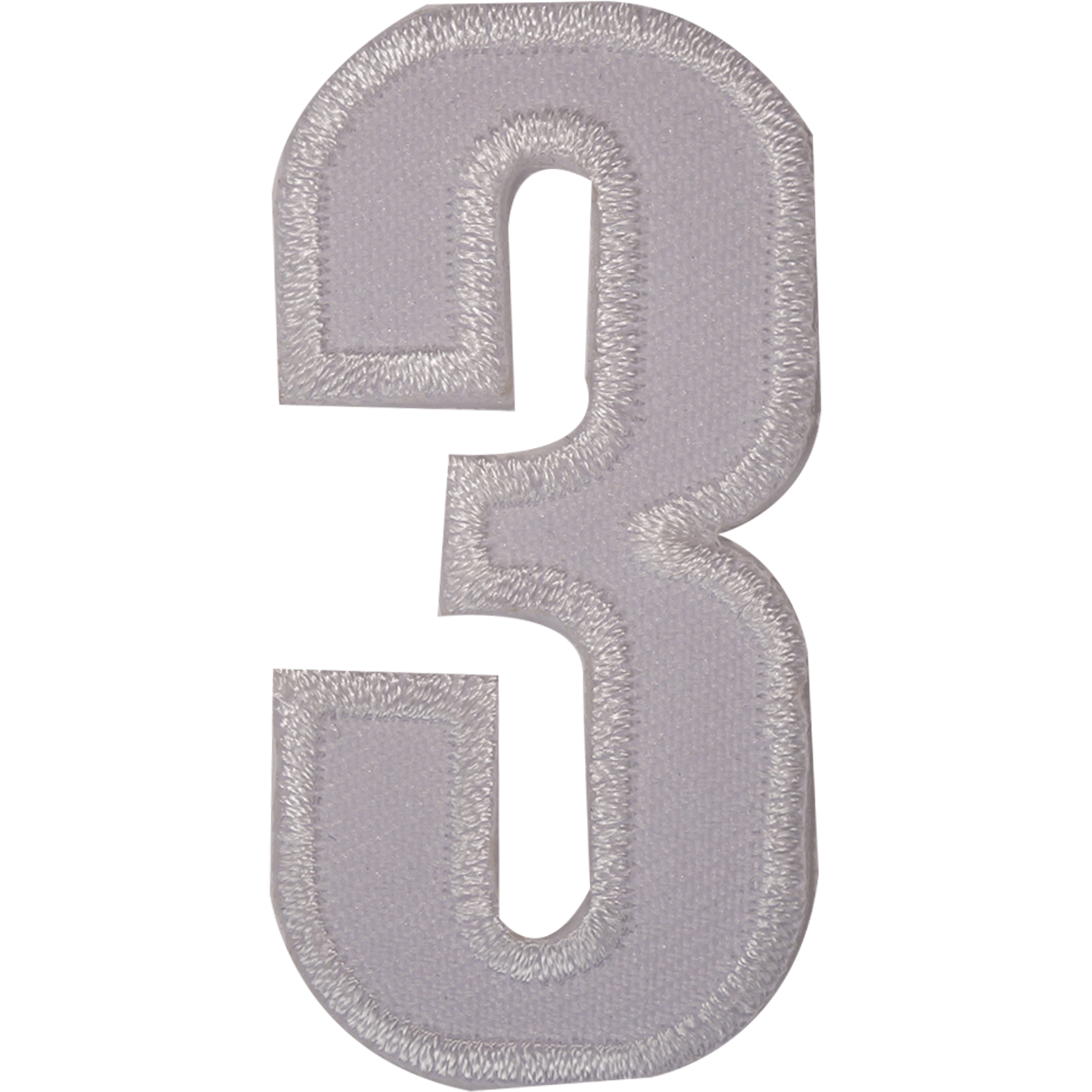 White Letter Number Iron Sew On Patches Badges Name Letters Numbers Ba