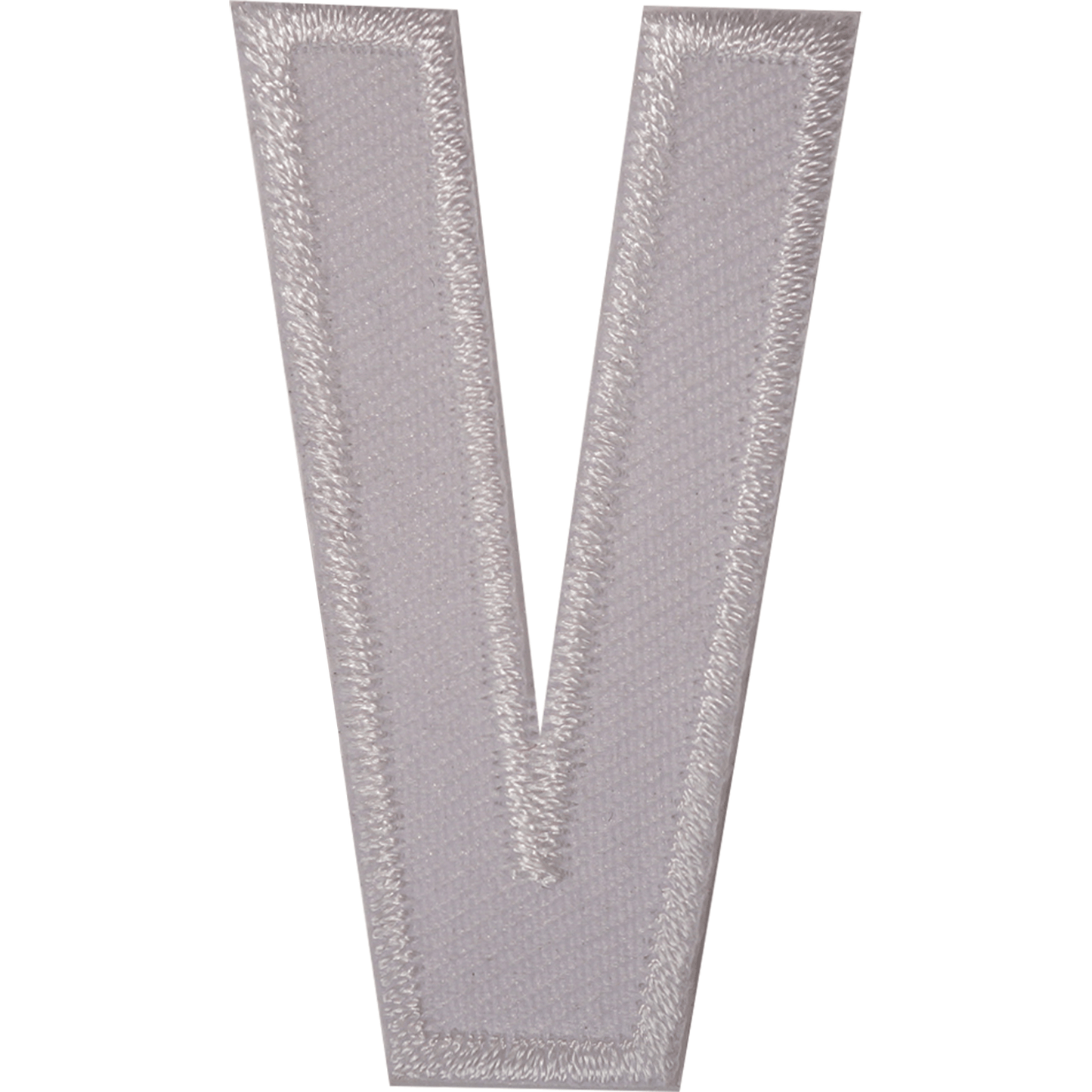 Letter V White Letter Number Iron Sew On Patches Badges Name Letters Numbers Badge Patch