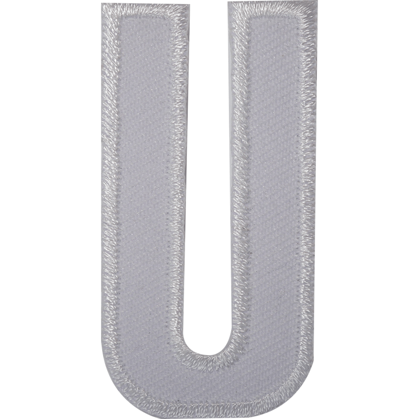 Letter U White Letter Number Iron Sew On Patches Badges Name Letters Numbers Badge Patch