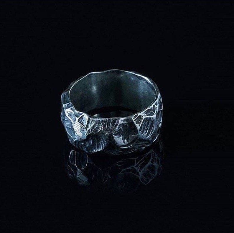 Wolves Viking Valknut Ring Made From Stainless Steel
