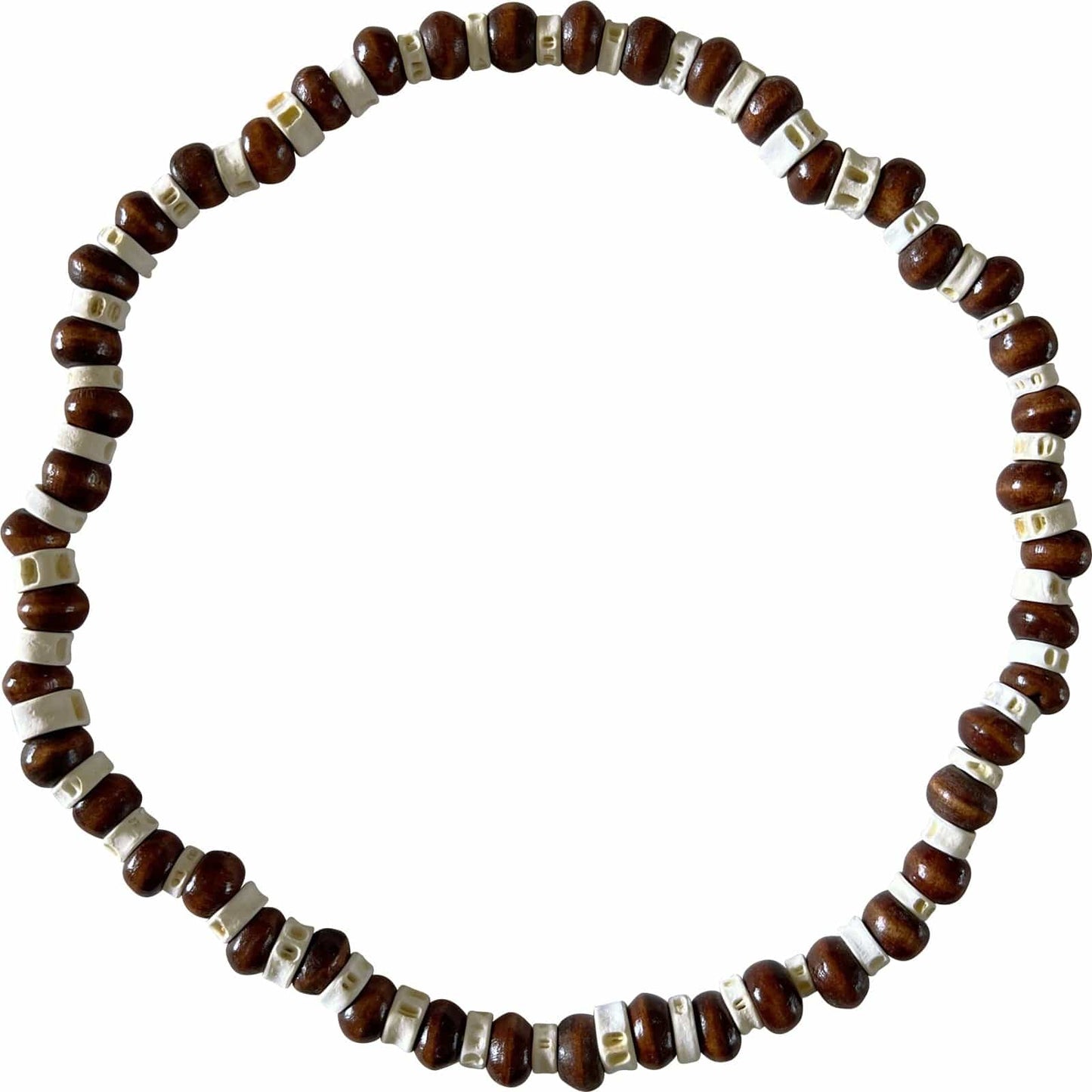 Wooden Necklace Chain Mens Womens Childrens Surfer Wood Beach Handmade Jewellery