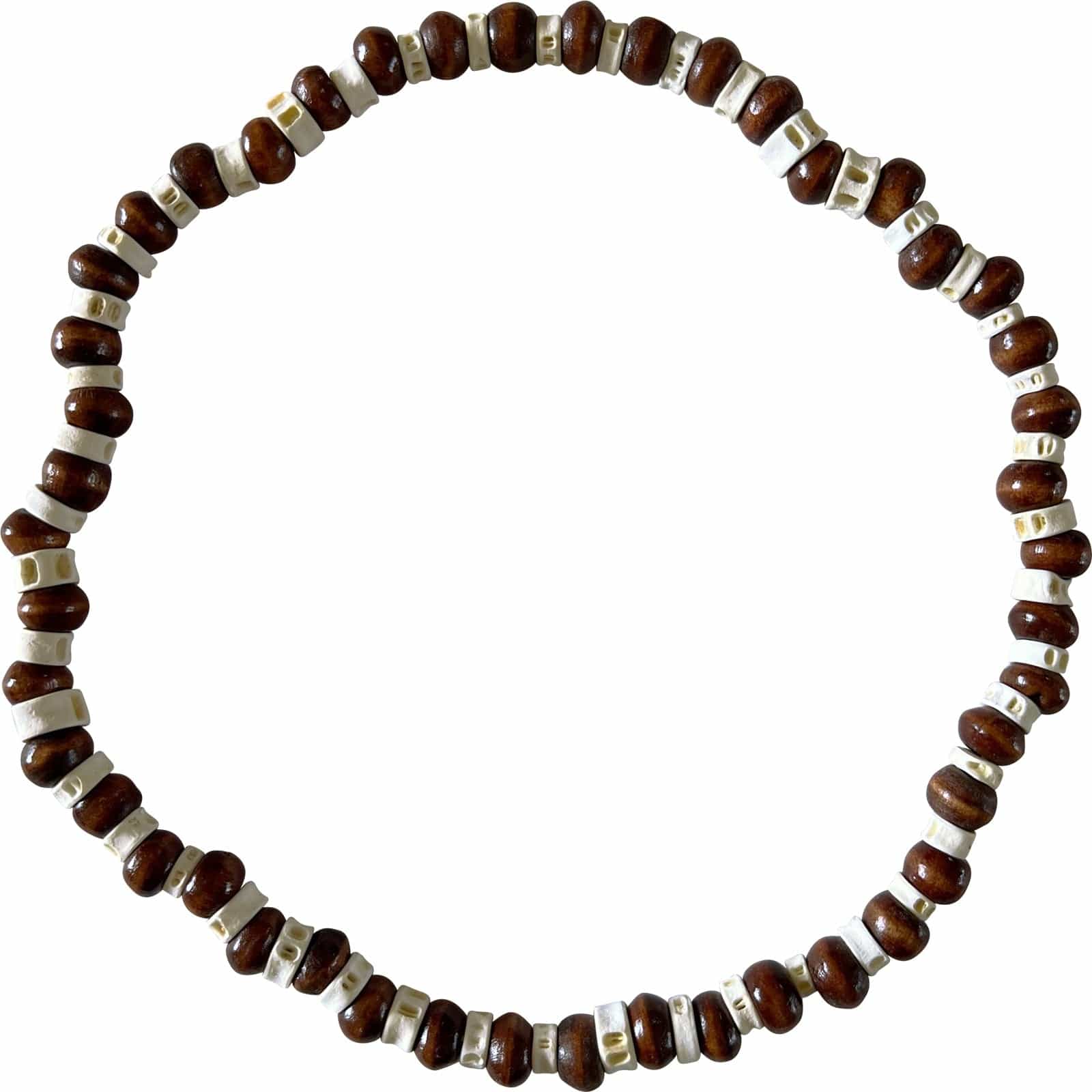 Wooden Necklace Chain Mens Womens Childrens Surfer Wood Beach Handmade Jewellery