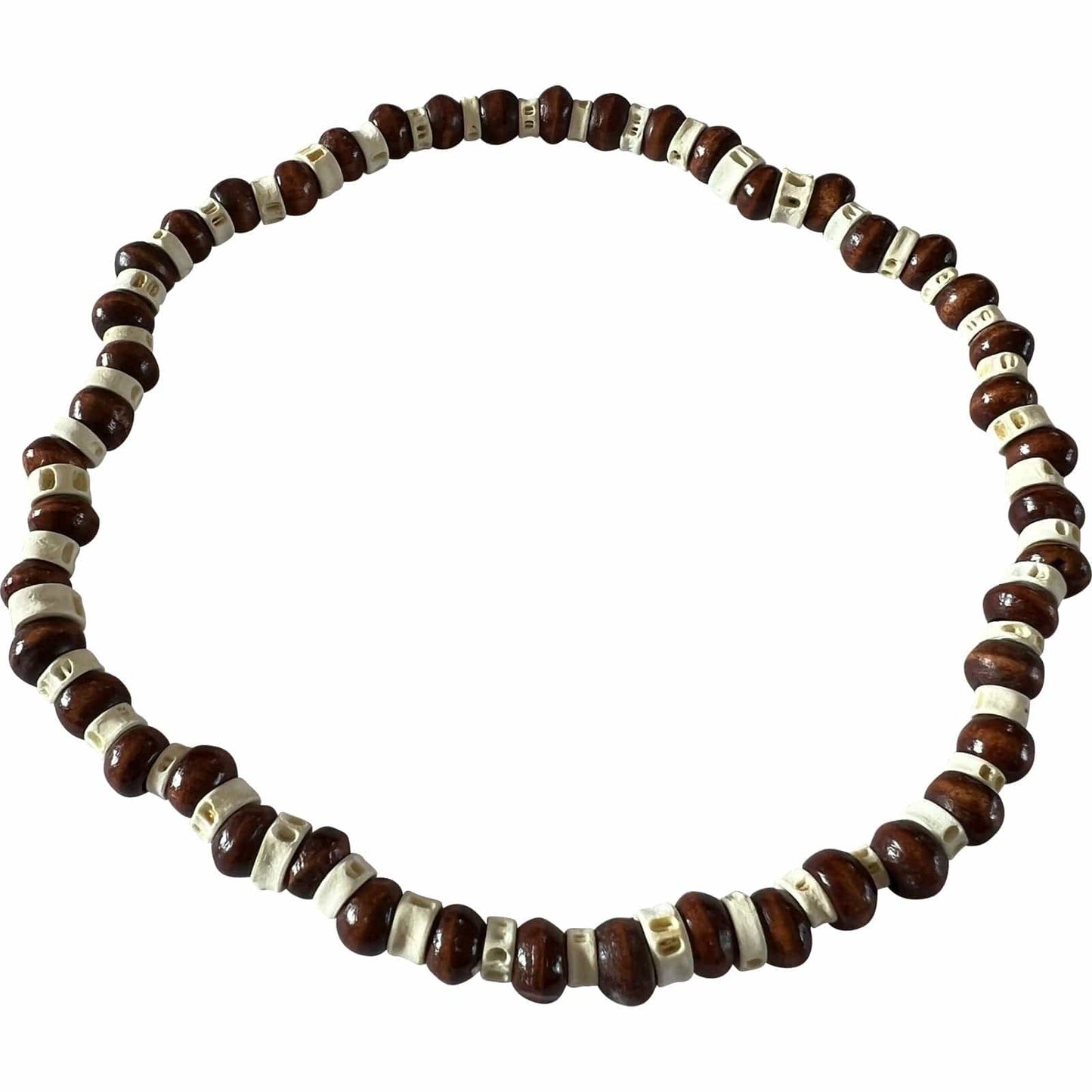 Wooden Necklace Chain Mens Womens Childrens Surfer Wood Beach Handmade Jewellery