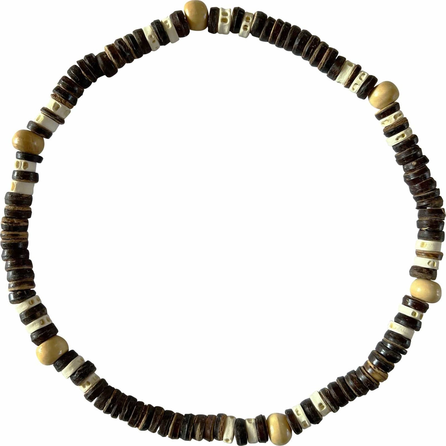 Wooden Necklace Chain Mens Womens Kids Beach Surfer Jewelry Handmade Jewellery