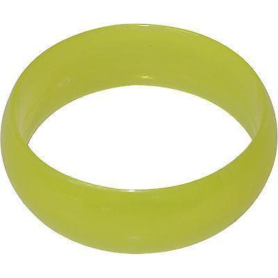 Yellow Bracelet Bangle Girl 80s Eighties 1980s Retro Fancy Dress Costume Jewelry Yellow Bracelet Bangle Girl 80s Eighties 1980s Retro Fancy Dress Costume Jewelry