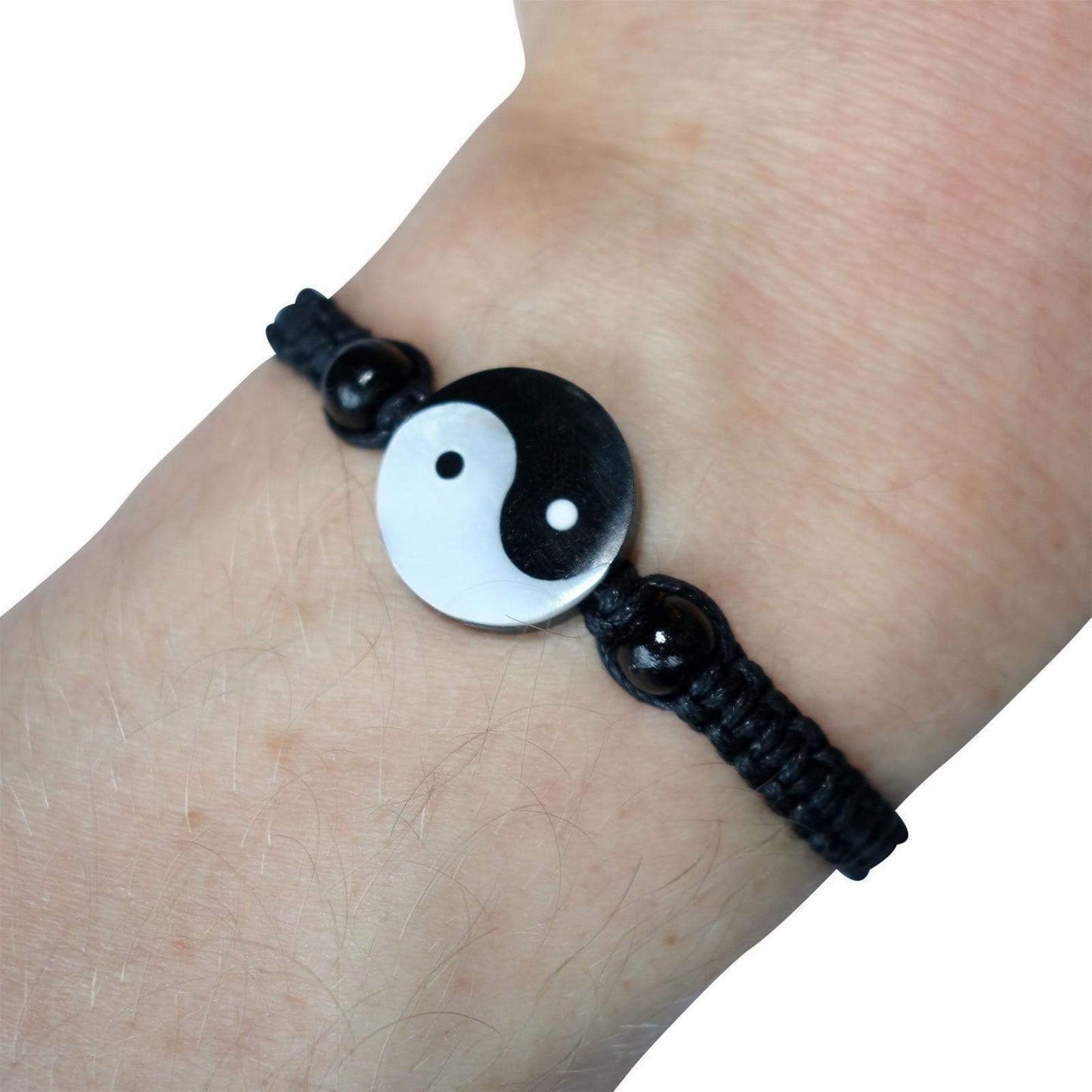 Yin and Yang Bracelet Wristband Bangle Mens Womens Ladies Boys Girls Jewellery